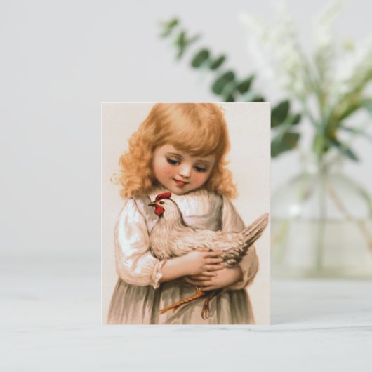 鶏の子 ポストカード (スタンド正面)