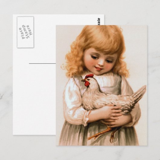 鶏の子 ポストカード (正面/裏面)