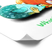 鶏の待ち卵ハッチポスターおもしろい ポスター (角)