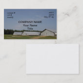 鶏の成長する家 名刺 (正面/裏面)