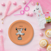 鶏の持ち上げ重量 ペーパープレート (パーティー)