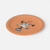 鶏の持ち上げ重量 ペーパープレート (アングル)