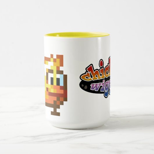 鶏の振れ マグカップ (中央)