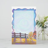 鶏の文房具 便箋 (スタンド正面)