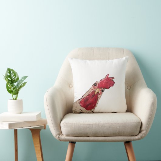 鶏の枕 クッション (椅子)