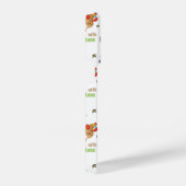 鶏の水彩アートで人生が良い iPhoneケース (右側面)