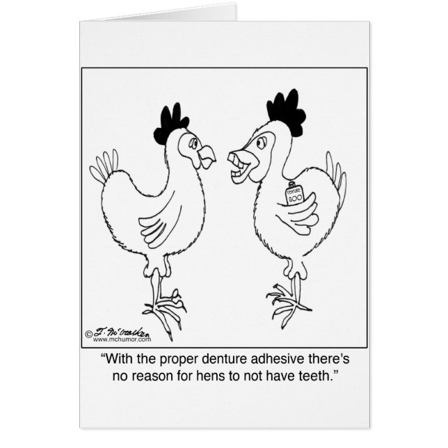 鶏の総義歯 (正面)