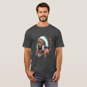 鶏の羽1 Tシャツ (正面フル)