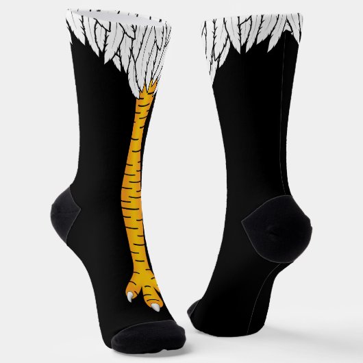 鶏の脚 ソックス (傾斜あり)