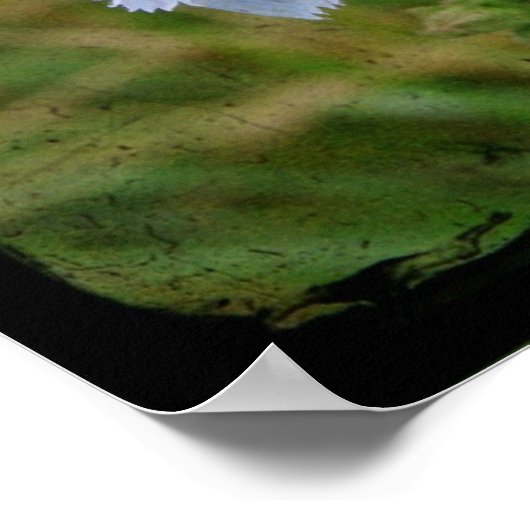 鶏の花 ポスター (角)