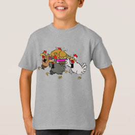 鶏の葬式 Tシャツ