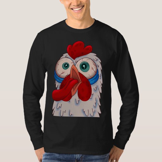 鶏の血痕 Tシャツ (正面)
