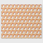 鶏の覆い ラッピングペーパー (フラット)