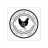 鶏の農場の卵ゴムのスタンプ ラバースタンプ (インプリント)