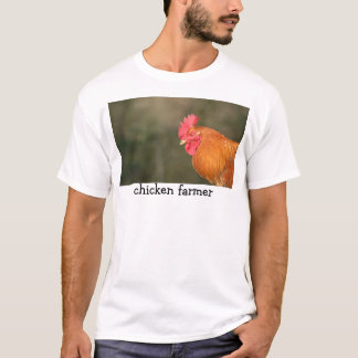 鶏の農家 Tシャツ