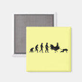 鶏の進化 マグネット (正面/裏面)