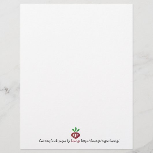 鶏の頭塗りブックページ (裏面)