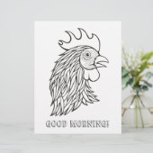 鶏の頭塗りブックページ (スタンド正面)