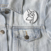 鶏の頭部 缶バッジ (インサイチュ)