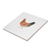 鶏の養鶏動物の水彩ファーミヤードアート タイル (側面)