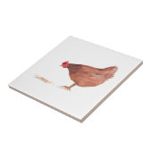 鶏の養鶏動物の水彩ファーミヤードアート タイル (側面)