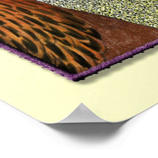 鶏の餌 ポスター (角)