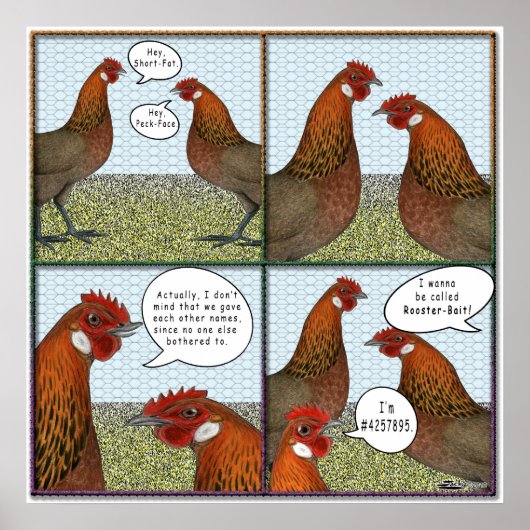 鶏の餌 ポスター (正面)