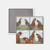 鶏の餌 マグネット (正面/裏面)