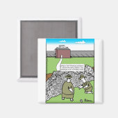 鶏の骨の驚きfind-final+address+dialog マグネット (正面/裏面)