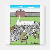 鶏の骨の驚きfind-final+address+dialog マグネット (正面)