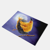 『鶏の魔女オンブルームスティック』 ドアマット (アングル)