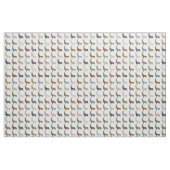 鶏の鳥柄カラフルファーム ファブリック (ファットクウォーター)