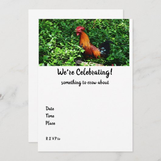 鶏の鳴き声 (正面/裏面)