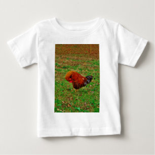 鶏の鳴き声 ベビーTシャツ