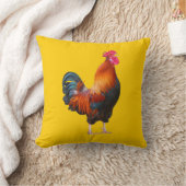 鶏の鳴き枕 クッション (ブランケット)