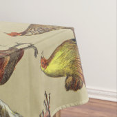 鶏の鶏の養殖田舎の動物 テーブルクロス (インサイチュ)
