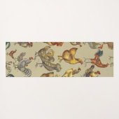 鶏の鶏の養殖田舎の動物 ヨガマット (裏面(横))