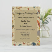 鶏の鶏の養殖田舎の動物 招待状 (スタンド正面)