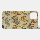 鶏の鶏の養殖田舎の動物 Case-Mate iPhoneケース (裏面 (横))