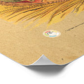 鶏の鶏内解剖図 ポスター (角)