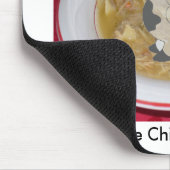 鶏の麺スープ1、牛、牛が傷つけられなかった… マウスパッド (コーナー)