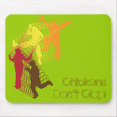 鶏は叩きません! マウスパッド (正面)