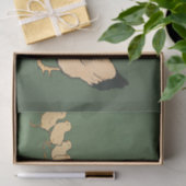 鶏ひよこデコップグリーンヴィンテージ 薄葉紙 (ギフト)