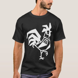 鶏ひよこレトロ Tシャツ
