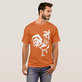 鶏ひよこレトロ Tシャツ (正面フル)