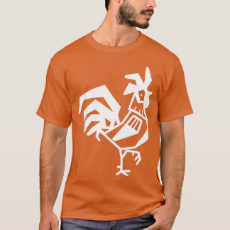 鶏ひよこレトロ Tシャツ