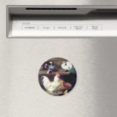 鶏ひん鶏の鳩 マグネット (インサイチュ (食洗機))