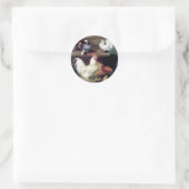 鶏ひん鶏の鳩 ラウンドシール (バッグ)