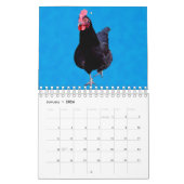 鶏やローター カレンダー (1月 2026)