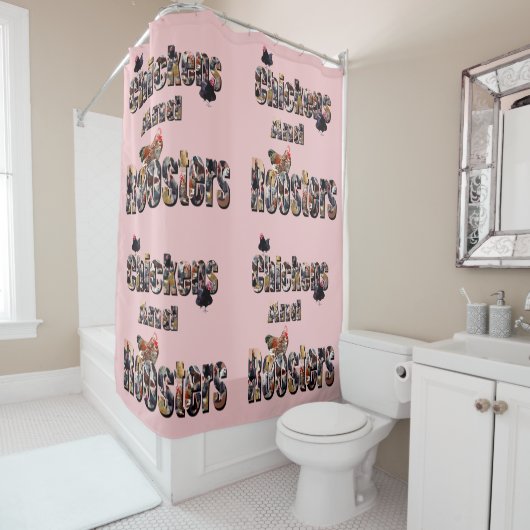 鶏やローター シャワーカーテン (インサイチュ)